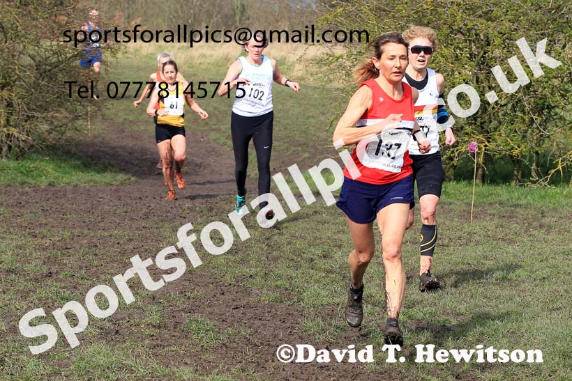 Womens and Mens 65+ in the 2023 BMAF Cross Country Champs., Wallsend. Photo: David T. Hewitson/Sports for All Pics